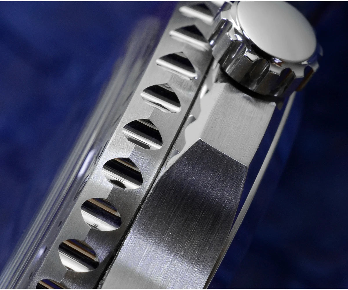 San Martin 42mm Men Luxury Watch High Quality Vintage Diver Automatic Mechanical Business Wristwatch Sapphire Leather 20 Bar
