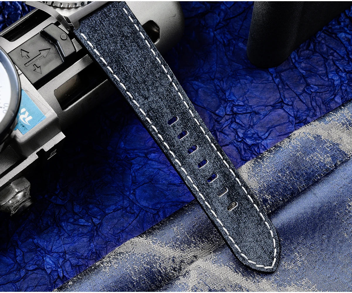 San Martin 42mm Men Luxury Watch High Quality Vintage Diver Automatic Mechanical Business Wristwatch Sapphire Leather 20 Bar