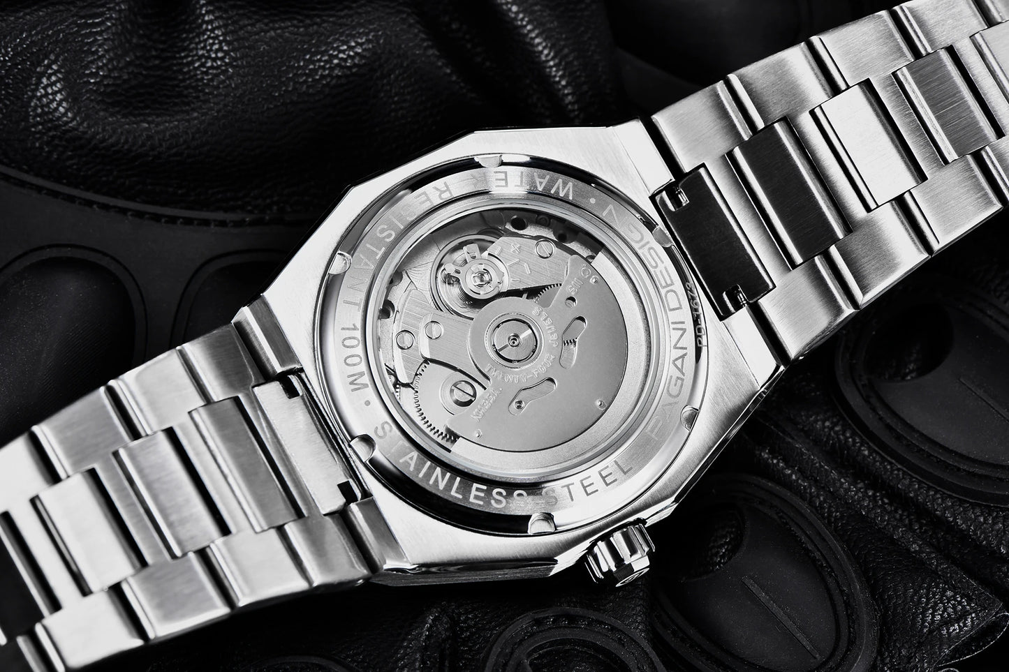 Pagani Design 8215 Fashion Men's Automatic Mechanical Watch 40MM Sapphire Stainless Steel Waterproof 10Bar Night Light C3 reloj