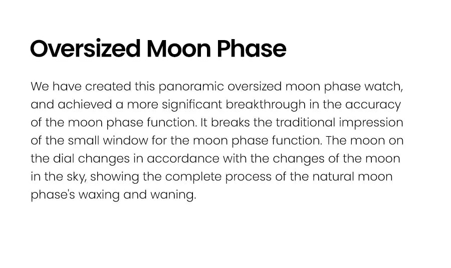 AGELOCER Major Breakthrough 29.51-Days MoonPhase Original Astronomer Men's Mechanical Watch Birthday Gift for Men