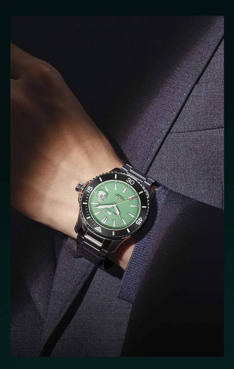 Seagull Ocean Series Men Watch Diver 20Bar Waterproof Automatic Mechanical Watch Sapphire Watch Luminous Wristwatch Luxury 1523A