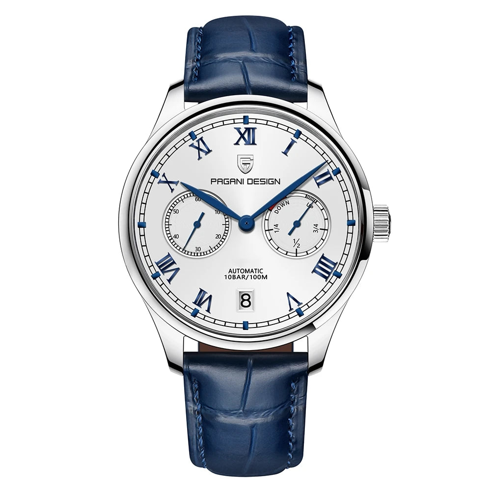 PAGANI DESIGN New Pilot Series Men Mechanical Watches Gift Luxurys Sapphire Glass Power Reserve Display Automatic Watch for Men