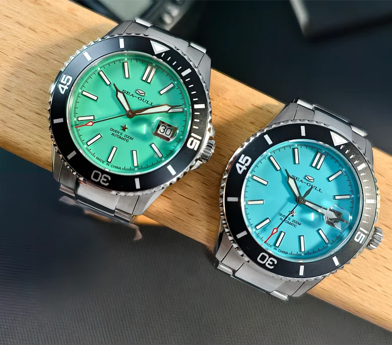 Seagull Ocean Series Men Watch Diver 20Bar Waterproof Automatic Mechanical Watch Sapphire Watch Luminous Wristwatch Luxury 1523A