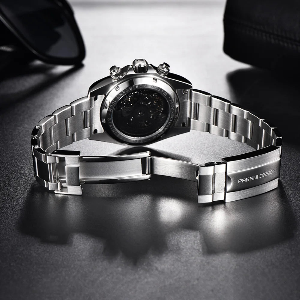 PAGANI DESIGN watch Mechanical Wristwatches for Men, Hollow Out, Chronograph Movement, Luxury, New, Original, HZ2196G ,
