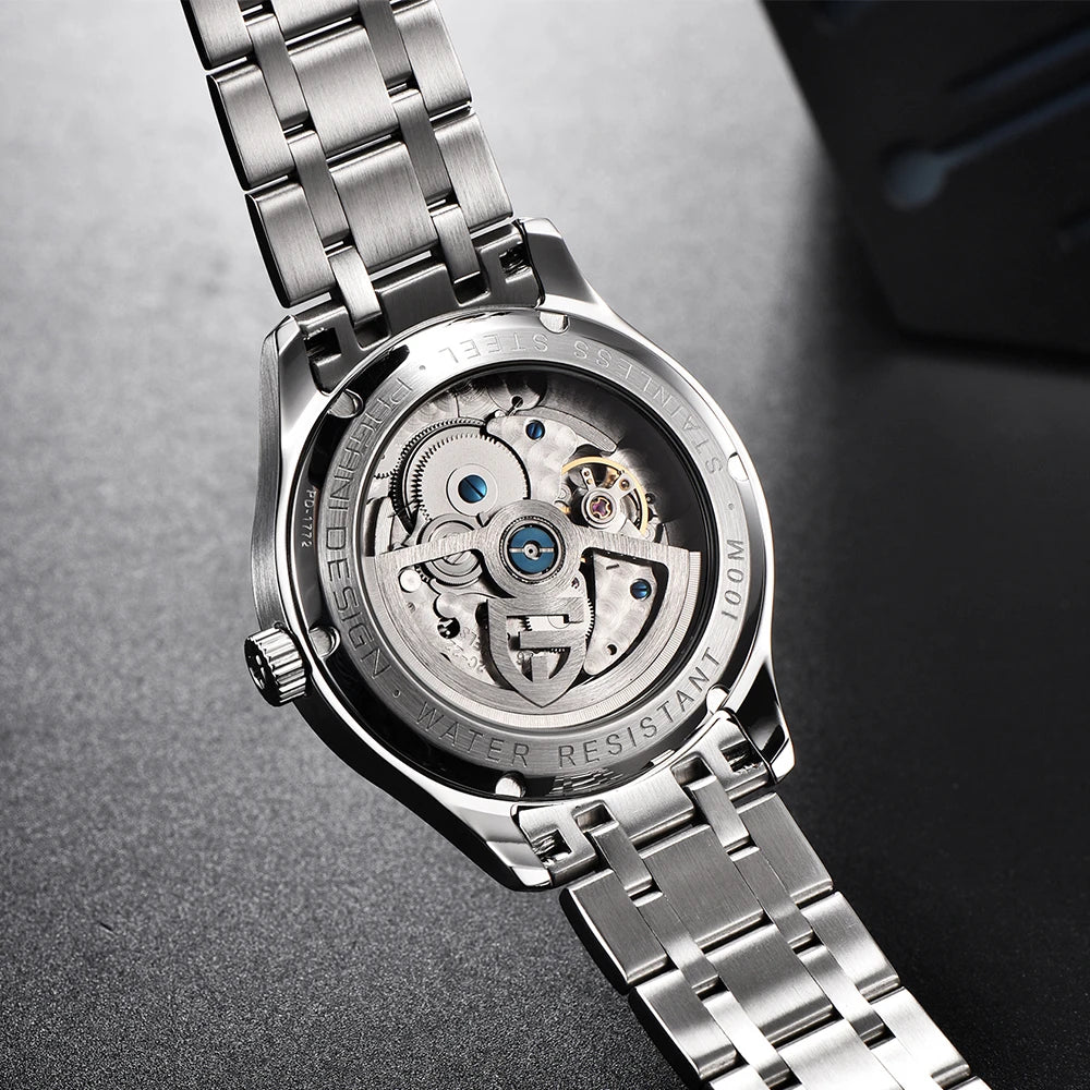 PAGANI DESIGN New Pilot Series Men Mechanical Watches Gift Luxurys Sapphire Glass Power Reserve Display Automatic Watch for Men