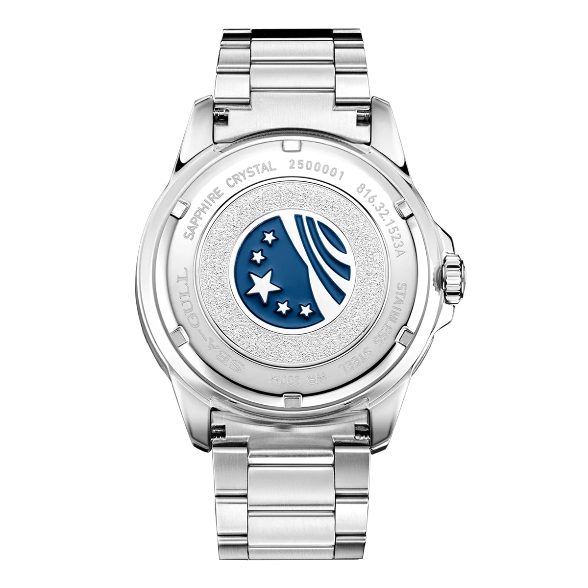 Seagull Ocean Series Men Watch Diver 20Bar Waterproof Automatic Mechanical Watch Sapphire Watch Luminous Wristwatch Luxury 1523A