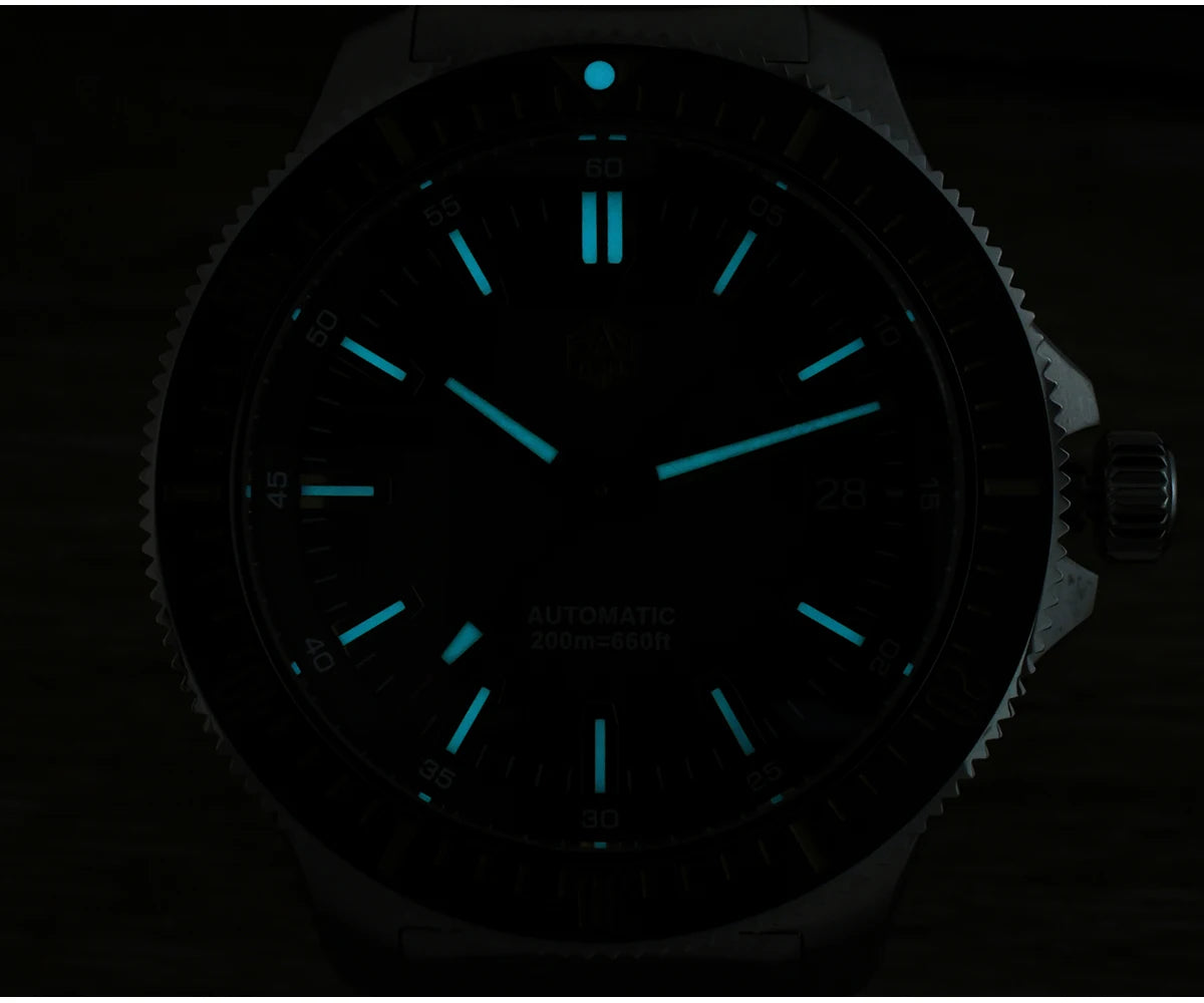 San Martin 2025 New Upgraded Version 40mm Dive Watch Men Original Design NH35 Automatic Mechanical Waterproof 200m SN0118