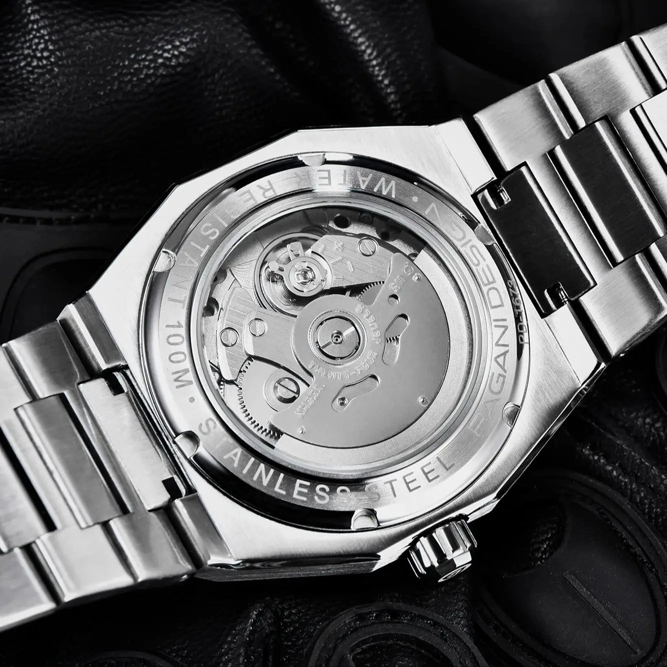 Pagani Design 8215 Fashion Men's Automatic Mechanical Watch 40MM Sapphire Stainless Steel Waterproof 10Bar Night Light C3 reloj