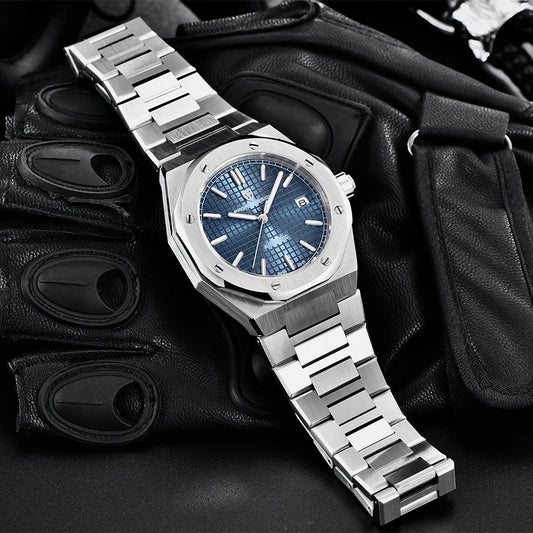 Pagani Design 8215 Fashion Men's Automatic Mechanical Watch 40MM Sapphire Stainless Steel Waterproof 10Bar Night Light C3 reloj