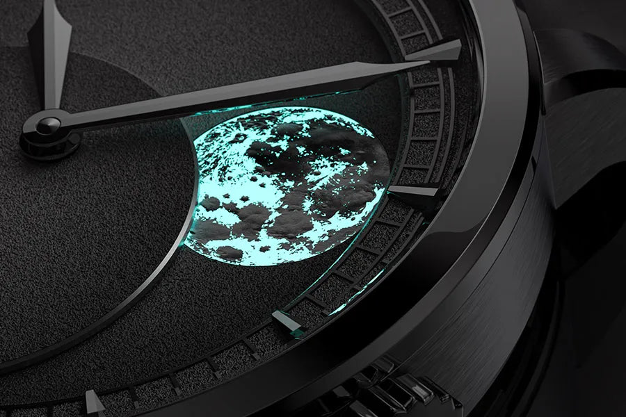 AGELOCER  Major Breakthrough 29.51-Days MoonPhase Original Astronomer Men's Mechanical Watch Birthday Gift for Men